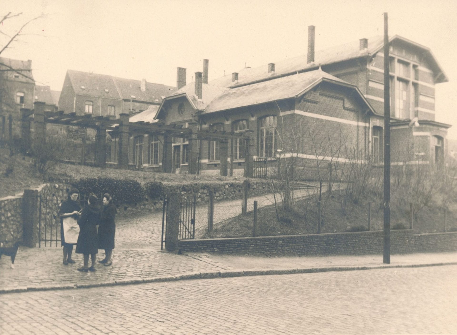 L'école de la Sapinière au Coin du Balai - Photo, vers 1950
